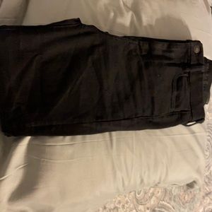 American Eagle black stretch jeans. Size 2